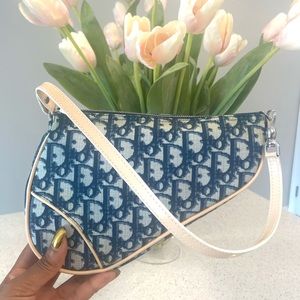 Authentic Dior Saddle Bag